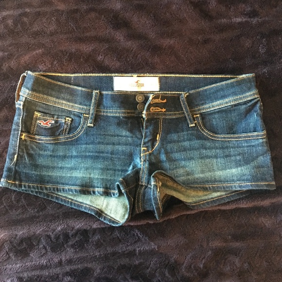 Hollister jean shorts