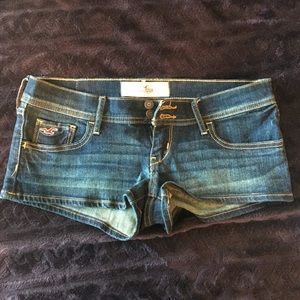 Hollister jean shorts