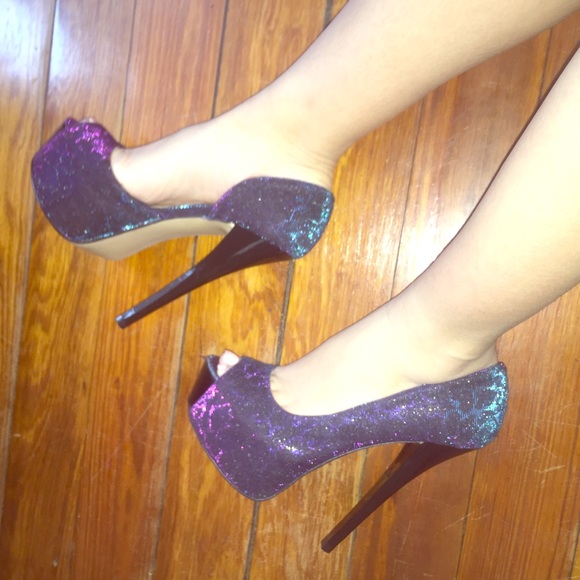 Bakers' Reflective Multicolor Heels