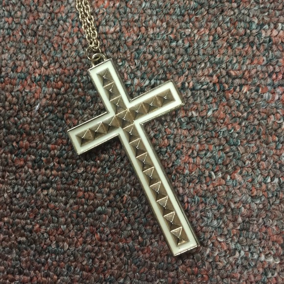 Long cross necklace - Picture 2 of 2