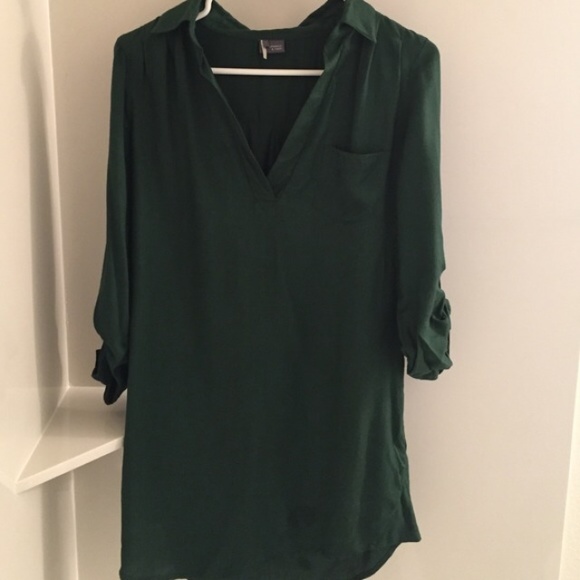 Sparkle & Fade Green Collar Dress