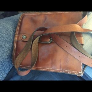 Good condition leather satchel