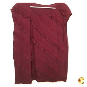 Ruffled top