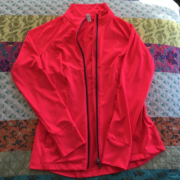 Under Armour Jackets & Blazers - Bright pink zip-up