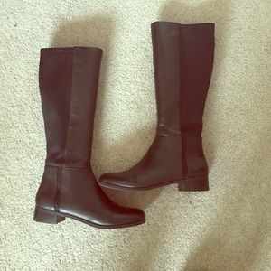 NINE WEST Black Over Knee Boots