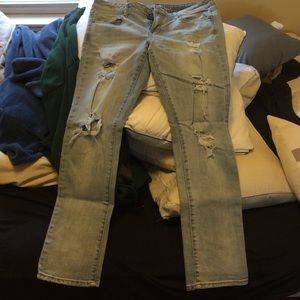 Size 14 AE skinny stretch jeans