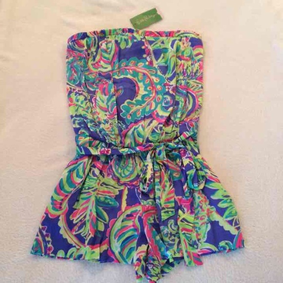 NWT Lilly Pulitzer Romper Large