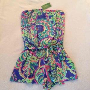 NWT Lilly Pulitzer Romper Large