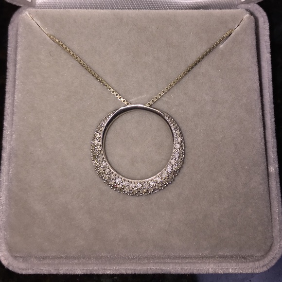 Infinity Diamond Necklace