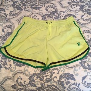Fila brand work out shorts
