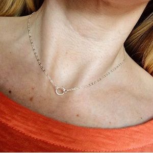 Sterling Silver "Karma" necklace