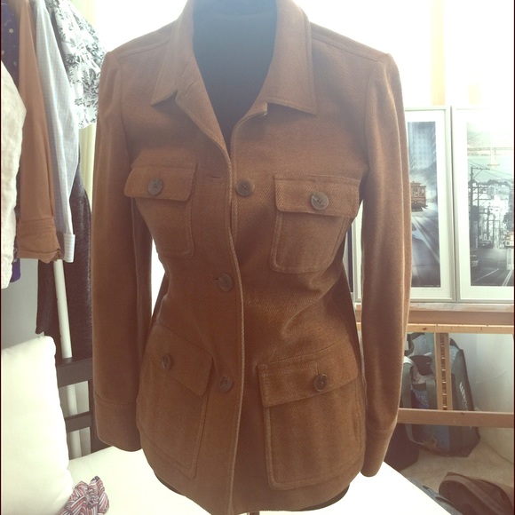 Ellen Tracy camel color coat.