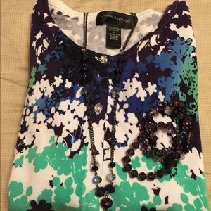 Cardigan floral