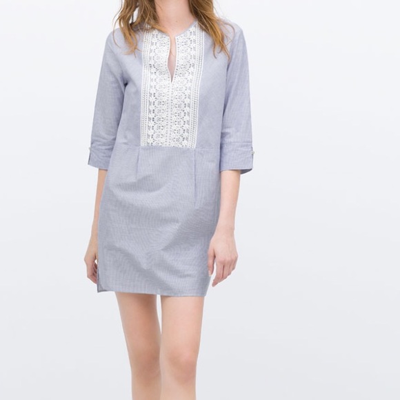 Zara tunic with Lace