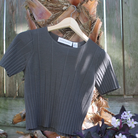 Grey Ann Klein sweater