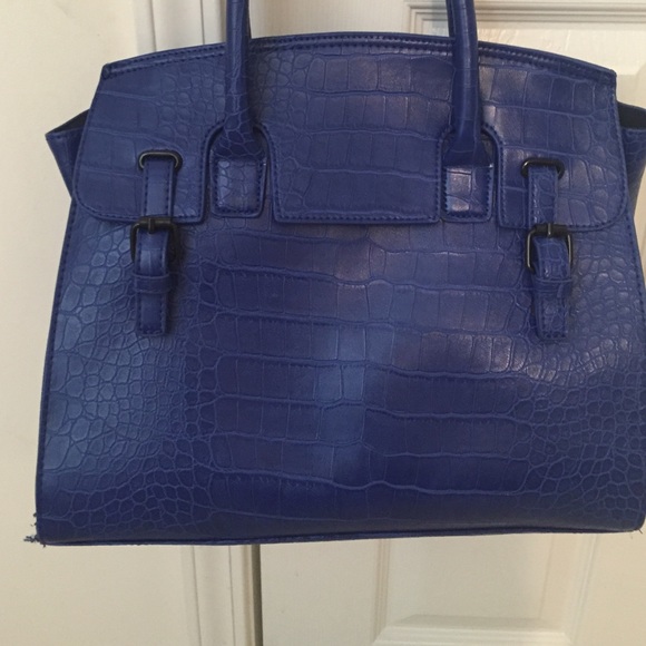 Gorgeous blue large tote!