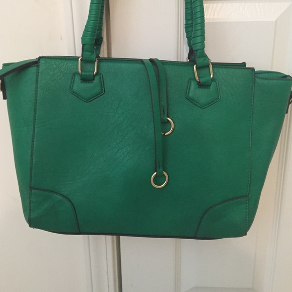 Gorgeous green tote!
