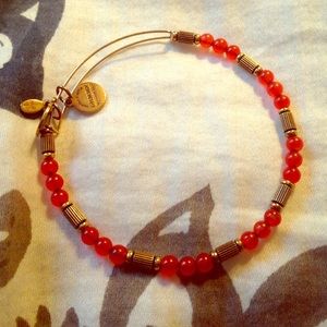 Gold and orange Alex and Ani