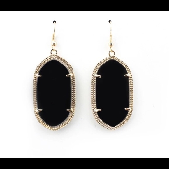 Black earrings