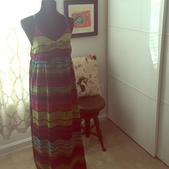 Caribbean style long dress.