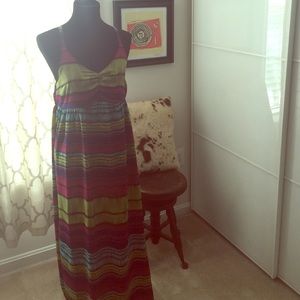Caribbean style long dress.