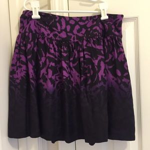Kensie silk skirt