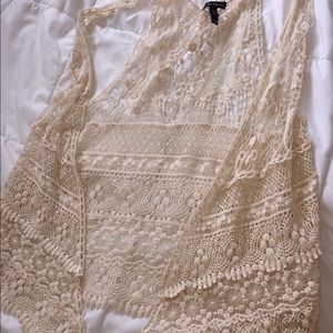 Crotchet vest