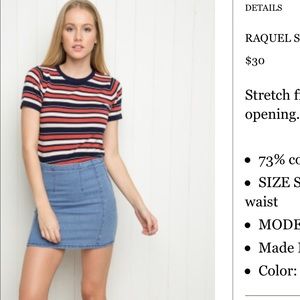 Brand new Raquel skirt