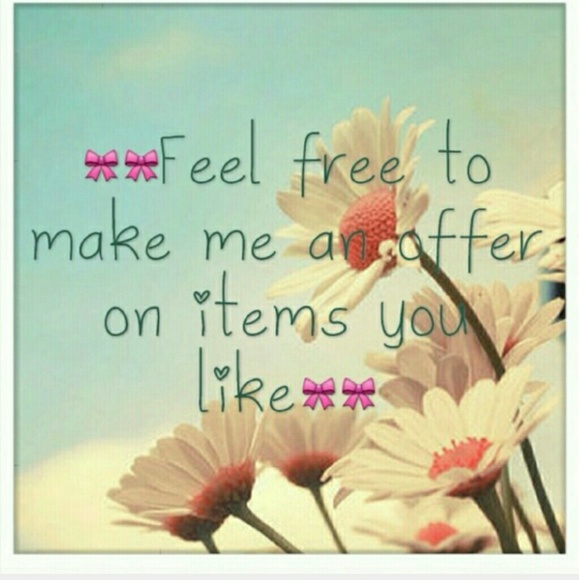 !Make an Offer on anything you like!