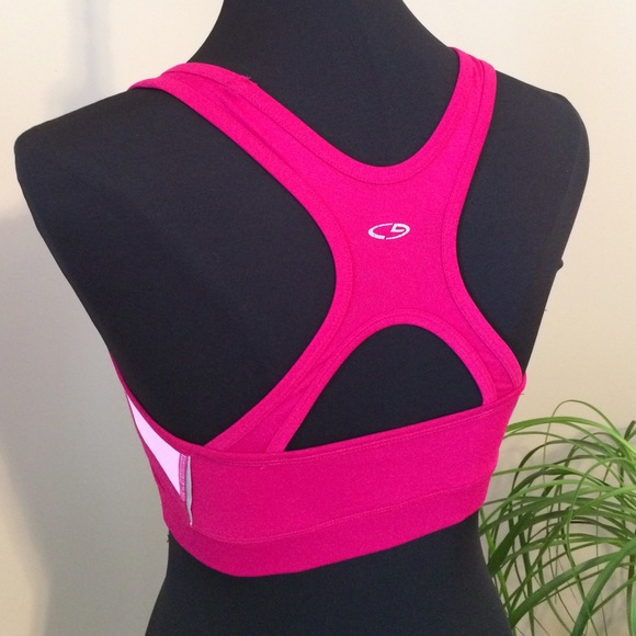 Berry Cross Back Sports Bra - Picture 2 of 4
