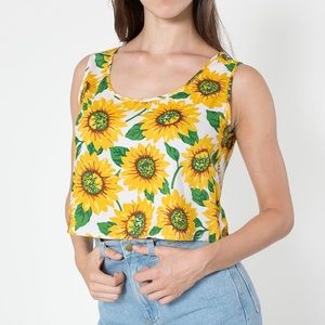 American Apparel Sunflower Top
