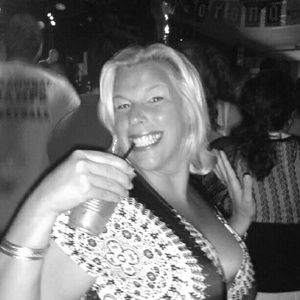 Gorgeous black and white dress