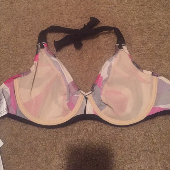 ❌SOLD❌NWT Fantasie Athens Halter Bikini Top - Picture 2 of 4