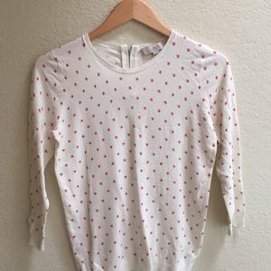 NWOT Loft 3/4 sleeve star sweater