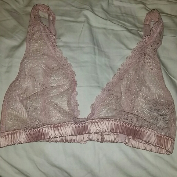 Pink Bralette. Vintagey look