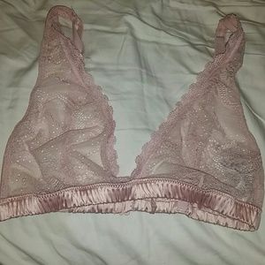 Pink Bralette. Vintagey look