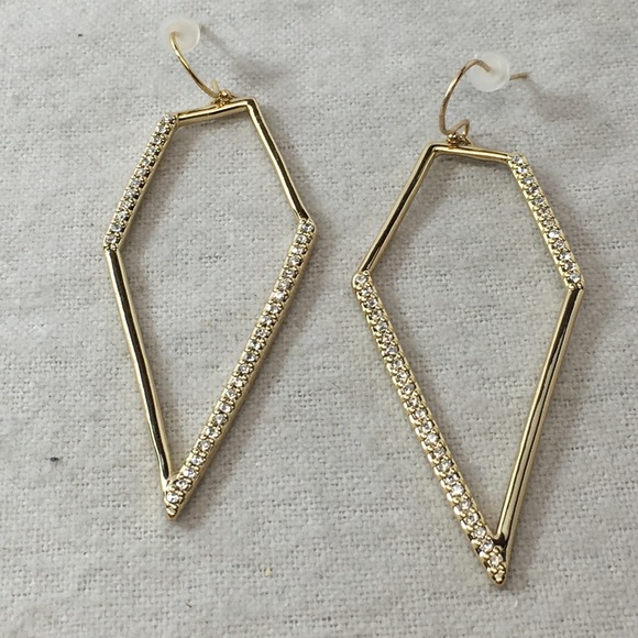 NEW Alexis Bittar Kite Crystal Drop Earrings ❤️