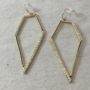 NEW Alexis Bittar Kite Crystal Drop Earrings ❤️