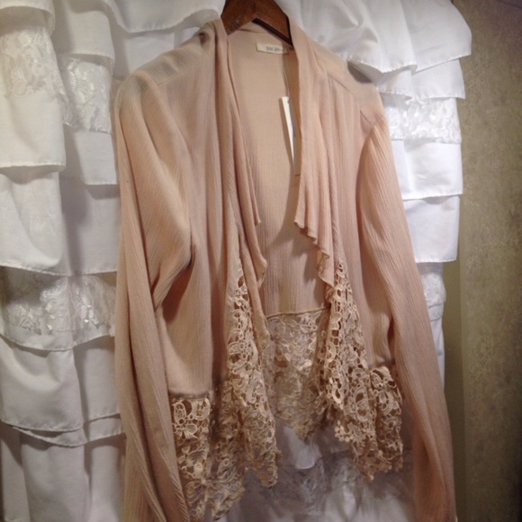 Love in Lace Open Cardigan
