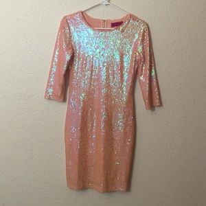 Bodycon Sequined Dress