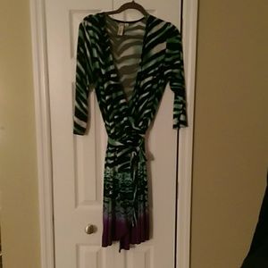Wrap around dress