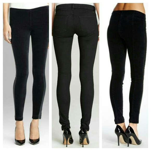 💣SOLD💥🌈 Genetic Lennox Tuxedo Velvet LEGGINGS - Picture 2 of 4