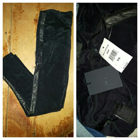 💣SOLD💥🌈 Genetic Lennox Tuxedo Velvet LEGGINGS - Picture 4 of 4