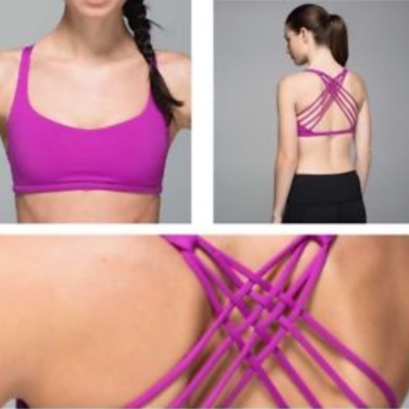 lululemon athletica Other - Lululemon free to be bra Ultra Violet