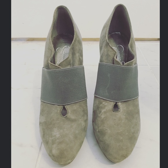 Brand New Grey Jessica Simpson booties - Picture 2 of 3