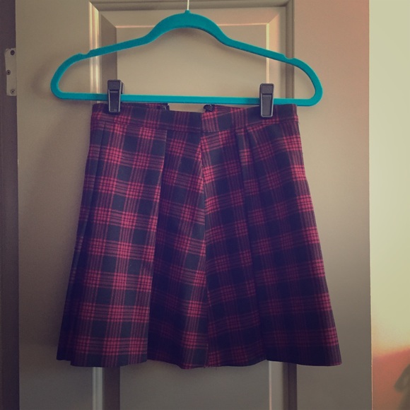 Plaid skirt