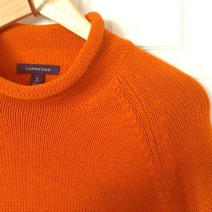 Lands End roll neck sweater