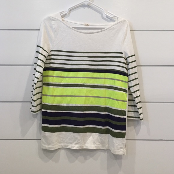 JCrew stripe tee