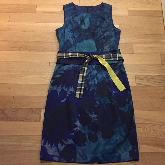 Silk sheath dress