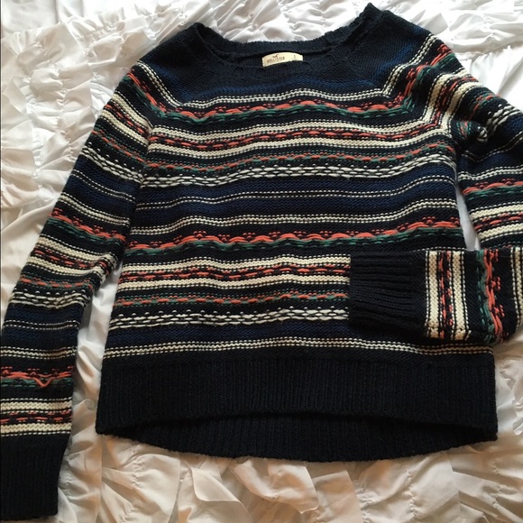 Patterned soft sweater Hollister